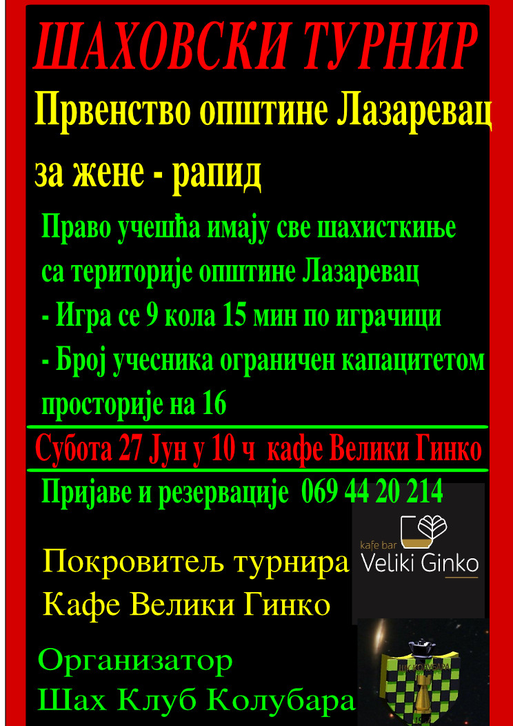 Plakat turnira
